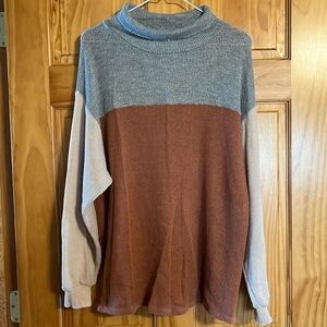 Turtleneck Tunic Sweater